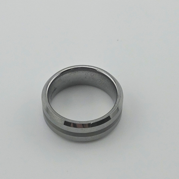 King Will Tungsten Carbide Ring 7.5-8 - Picture 5 of 6